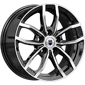 Диск K&K Фрост Алмаз Черн 6.5x15 5x114.3 ET42 DIA67.1