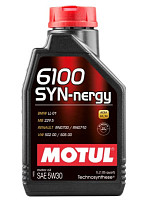 Motul 6100 Syn-Nergy 5W-30 моторное масло 1л (107970)