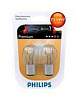 PHILIPS P21W 12V (21W) Лампа в блистере PHILIPS (к-кт 2шт)
