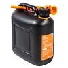 Канистра AIRLINE ACF-10SD пластик 10л. для дизеля, крышка с защитой от детей