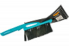 Щетка-сметка для снега Sparta со скребком 400 мм Бирюзовая
