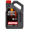 Motul 8100 Eco-lite 0w-20 моторное масло 5л