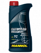 Масло Mannol 2T Outboard Universal TC-W2 1л 7208