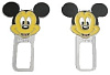 Заглушка замка ремня безопасности MICKEY  2шт.(металл)