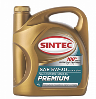 Sintec PREMIUM SAE 5w30 API SN ACEA C3 4л