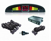 Парктроник PS-126 (6 датчика, цветной светодиодный монитор с цифровым табло)