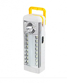 ЧИНГИСХАН Фонарь-светильник (16+12) + 0,5 Вт LED, 4xAA / шнур 220В, пластик, 20,5x7 см