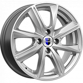 Диск K&K Арнар Сильвер 6x15 4x100 ET50 DIA60.1