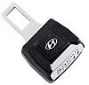 Заглушка замка ремня безопасности  металлическая HYUNDAI 1 шт.