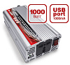 Автомобильный инвертор 12/220V AVS IN-1000W