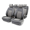 Каркасные накидки "AUTOPROFI", комплект на весь салон 11 пред., чёрн./т.серый AIRBAG АКЦИЯ!!
