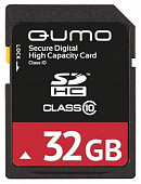 Карта памяти QUMO, Secure Digital 32Gb, SDHC, class 10 Карта памяти QUMO, Secure Digital 32Gb, SDHC, class 10