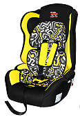Автокресло детское 9-36кг Little Car Comfort лабиринт-желтый Автокресло детское 9-36кг Little Car Comfort лабиринт-желтый