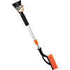 Щётка д/снега телескопич. со скребком 84-114см, "М5"