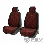Накидки PSV Hornet 2 FRONT (Черно-Красный), на передние сиденья (2 шт.)
