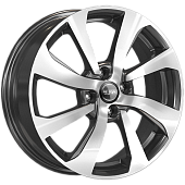 Диск I Free КС893(ZV 16_Sandero Stepway) Алмаз Черн 6x16 4x100 ET37 DIA60.1