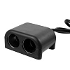Разветвитель прикуривателя Olesson - 3 socket + 2 USB вольтметр