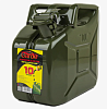 Канистра 10л металл для ГСМ Garde зеленая GCM010G