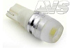 Светодиод AVS T037 T10 (W2,1x9,5d) 1,5W усечённая. блистер 2 шт (белый)
