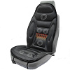 Накидка на сиденье с подогревом SKYWAY вибромассаж т.-серый