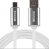 Кабель USB-микро белый 1м WIIIX