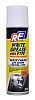 RUSEFF Грязеотталкивающая белая смазка для замков и петель с PTFE, аэрозоль 250 мл