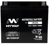 Аккумуляторная батарея MYWAY BIKE YB30L, Китай