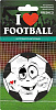 Ароматизатор подвесной картонный "Freshco I Liove Football" Ваниль