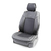 Каркасная накидка "AUTOPROFI", 1 шт. на переднее сиденье 3 пред., чёрый АКЦИЯ!!
