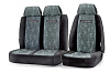 Чехлы GAZ ГАЗель, Соболь, Валдай, водит.+пассажир. сиденье, жаккард полипропилен, расцветка АВТОПРОФ
