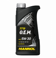 Масло MANNOL синт. OEM for VW Audi Skoda 5w30 1l  7715