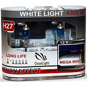 Лампа H27 (Clearlight) 12V-27W WhiteLight 2 шт.