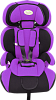 Автокресло детское универсальное "AUTOLUXE" ML 3031 (гр1-3, 9-36кг) черно-фиолетовый