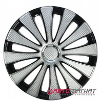 Колпак декоративный "GMK" белый зад (пруж.) R-16 /2/