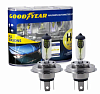 Лампа автомобильная галогенная Goodyear Н4 12V 60/55W P43t All seasons (бокс: к-т 2шт)