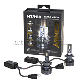 Галогеновая лампа H4  светодиодная 12/24V H7/H18 65W 4900lm PX26d 6000K ARNEZI Extra Vision LED 2 шт. DUOBOX IP68 Галогеновая лампа H4  светодиодная 12/24V H7/H18 65W 4900lm PX26d 6000K ARNEZI Extra Vision LED 2 шт. DUOBOX IP68