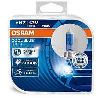 OSRAM Лампа (светодиод) 12V H7 80W PX26d OSRAM COOL BLUE BOOST 2 шт.
