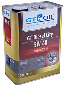 Масло моторное синт. GT Diesel Citi,SAE 5w-40,API CI-4/SL 4л 