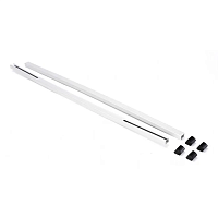 Дуга Алюминиевая 20Х30 1100мм  (КОМПЛЕКТ 2ШТ) С,D.E (7001) /8725B