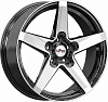 Диск I Free Токен Блэк Джек 6.5x17 5x108 ET33 DIA60.1