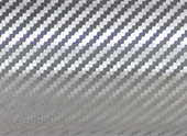 Пленка 2D Карбон черный-серебро (1,52*30 м) продажа по 1 пог. метр.