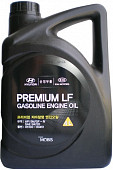 HYUNDAI Premium LF Gasoline 5W-20 API SM/ILSAC GF-4 масло моторное 4л
