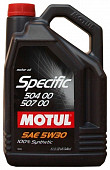 Motul Specific 504.00/507.00 5W-30 моторное масло 5л