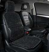 Накидка массажная PSV P2010 BIG PLUS (большая с поддержкой) шарики (Черный), 1 шт.