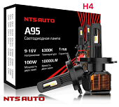 Светодиодные лампы A95 6300K H4 CANBUS