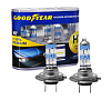 Лампа автомобильная галогенная Goodyear Н7 12V 55W PX26d Premium +150% (бокс: к-т 2шт)