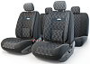 Авточехлы COMFORT,ортопед.под-ка, велюр,11 предм.,карман,6 молний,жаккард Diamond