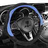 Оплетка на руль PSV KLANT (Черно-Синий) M, экокожа
