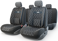 Авточехлы COMFORT,ортопед.под-ка, велюр,11 предм.,карман,6 молний,жаккард Diamond АКЦИЯ -20%