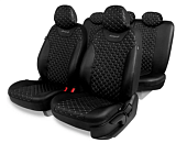 Чехлы AUTOPROFI Premium, Guardian. Премиальная экокожа, чёрный/чёрный/т.серы (GRD-1107GF BK/BK/D.GY)